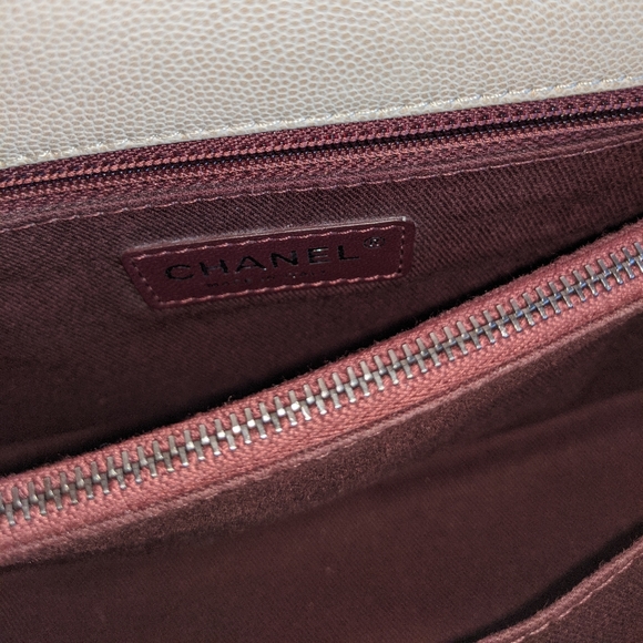 SOLD - Chanel Coco Top Handle Bag Caviar Medium - Picture 9 of 15